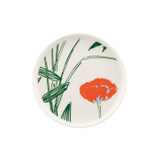 Marimekko Puutarhakutsut White / Green / Orange Snack Plate