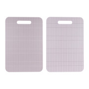 Muurla Checkered Purple Reversible Chop & Serve Board