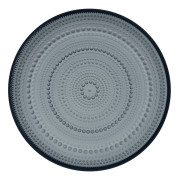 iittala Kastehelmi Dark Grey Dinner Plate