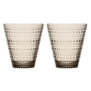iittala Kastehelmi Linen Tumblers - Set of 2