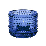 iittala Kastehelmi Ultramarine Blue Candle Holder