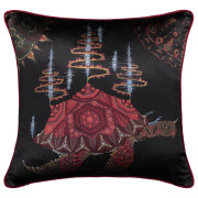 Klaus Haapaniemi Cosmic Turtle X-Large Throw Pillow