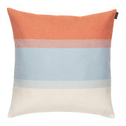 Marimekko Hennika Orange / Off White / Light Blue Throw Pillow