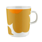 Marimekko Unikko White / Caramel / Orange Mug