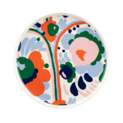 Marimekko Karuselli Blue / Green / Orange / Pink Salad Plate