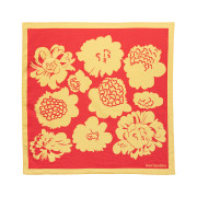 Marimekko Keskio Pioni Red / Yellow Scarf