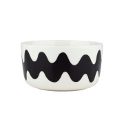 Marimekko Lokki White / Black Soup / Cereal Bowl