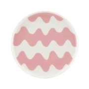 Marimekko Lokki White / Pink Salad Plate