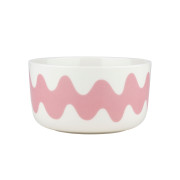 Marimekko Lokki White / Pink Soup / Cereal Bowl