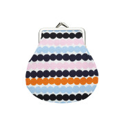 Marimekko Mini Rasymatto Pink / Orange / Light Blue Small Coin Purse