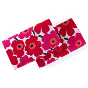 Marimekko Mini Unikko Red Standard Pillowcase Set