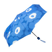 Marimekko Unikko Blue / Off White Mini Manual Umbrella