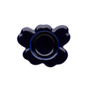 Marimekko Unikko Cobalt Blue Tealight Candle Holder - Anniversary Edition