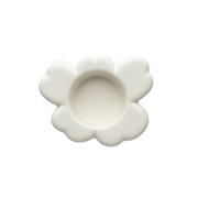 Marimekko Unikko White Tealight Candle Holder - Anniversary Edition