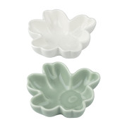 Marimekko Unikko Shape White / Sage Mini Bowls - Set of 2