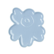 Marimekko Unikko Shape Light Blue Salad Plate