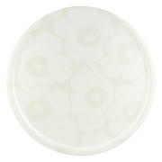 Marimekko Unikko White / Off White Large Round Tray
