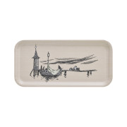 Muurla Moomin The Pier Wood / Black Small Tray
