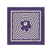 Marimekko Astrilli Unikko Purple / Off White Kioski Scarf