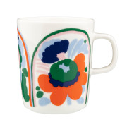 Marimekko Karuselli Orange / Green / Blue Mug