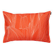 Marimekko Kukat Puhkeavat Orange / White Lounge Pillow