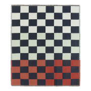 Marimekko Kukko Ja Kana Dark Blue / Mint / Red Throw Blanket