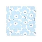 Marimekko Mini Unikko Light Blue / White Cocktail Napkins