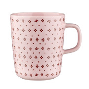 Marimekko Muija Light Pink / Chestnut Brown Mug