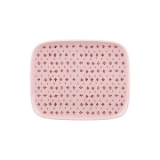 Marimekko Muija Light Pink / Chestnut Brown Small Plate