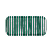 Marimekko Piccolo Green / Pink Rectangle Serving Tray