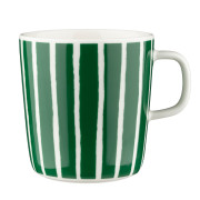 Marimekko Piccolo Green / White Large Mug