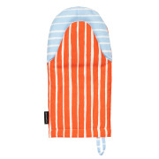 Marimekko Piccolo Orange / Light Blue / White Oven Mitt