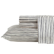 Marimekko Piccolo Off White / Charcoal King Sheet Set