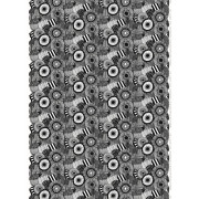 Marimekko Pieni Siirtolapuutarha Black / White Cotton Fabric