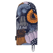 Marimekko Siirtolapuurtarha Navy / Light Yellow / Orange Oven Mitt