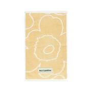 Marimekko Piirto Unikko Straw / Off White Guest Towel