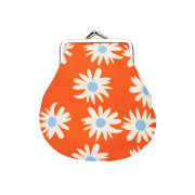 Marimekko Rakastaa Ei Rakasta Orange / Light Blue Small Coin Purse