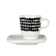 Marimekko Rasymatto Espresso Cup & Saucer Set