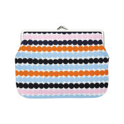 Marimekko Mini Rasymatto Pink / Orange / Light Blue Large Coin Purse