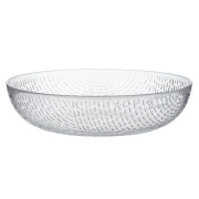 Marimekko Syksy Clear Glass Serving Bowl