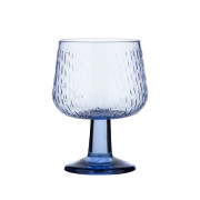 Marimekko Syksy Light Blue Glass Goblet