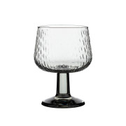 Marimekko Syksy Misty Grey Glass Goblet