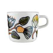 Marimekko Tiara Orange / Green / Blue Coffee Cup