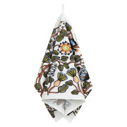Marimekko Tiara White / Orange / Green / Blue Tea Towel