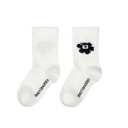 Marimekko Umika Unikko Black / White Children's Socks