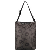 Marimekko Unikko Black / Dark Grey Medium Neat Crossbody Shoulder Bag