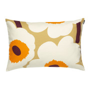 Marimekko Unikko Caramel / Orange / Off White Lounge Pillow