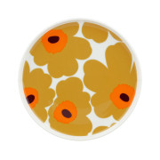 Marimekko Unikko White / Caramel / Orange Salad Plate