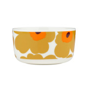 Marimekko Unikko White / Caramel / Orange Soup / Cereal Bowl