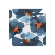 Marimekko Valssi Blue / Orange Cocktail Napkin